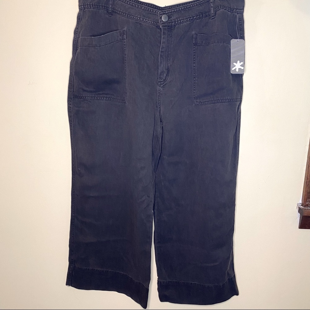 NWT SPLENDID Peached Twill Crop Pant Sz 32